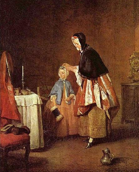 Jean Simeon Chardin Die Morgentoilette China oil painting art